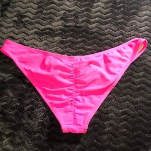 Hot pink bikini bottom